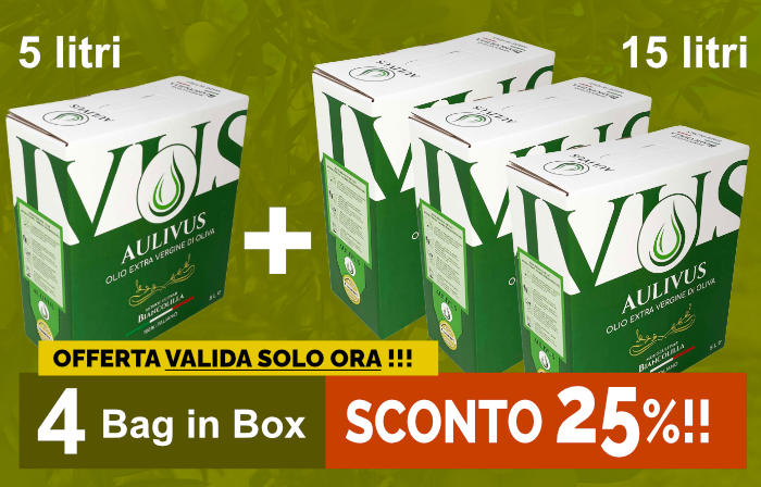 bag in box sconto