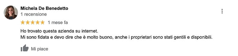 michela de benedetto recensione aulivus google